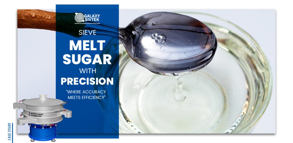 Sieve Melt Sugar with Precision