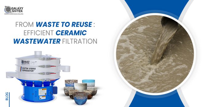 From Waste to Reuse Efficient Ceramic Wastewater Filtration