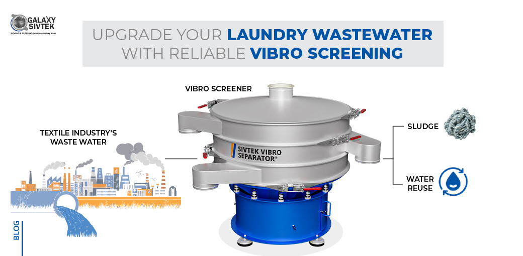 Upgrade Your Laundry Wastewater with Reliable Vibro Screening
