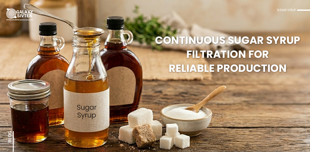 Continuous Sugar Syrup Filtration for Reliable Production